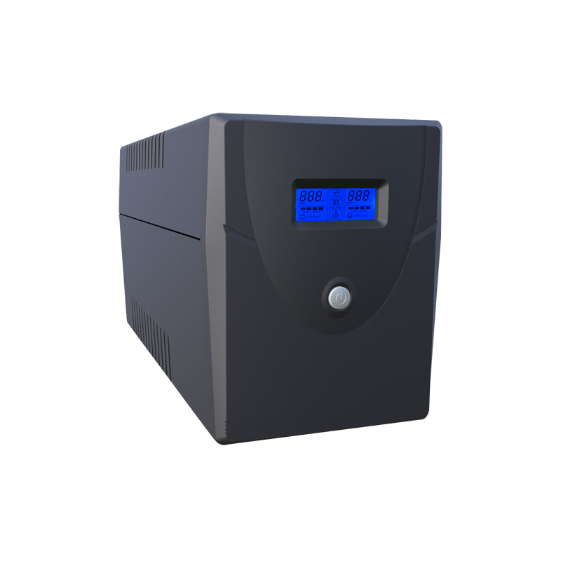 SAI OFF-LINE 1500VA/900W, Entrada 220-240 Vac, x4 Shcuko, x2 RJ11, x1 USB tipo B, x1 RS-232