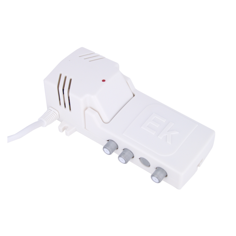 Microcentral EK MCA 402 L2 - 2 entradas VHF/UHF, ganancia 32/40dB, paso corriente 12V