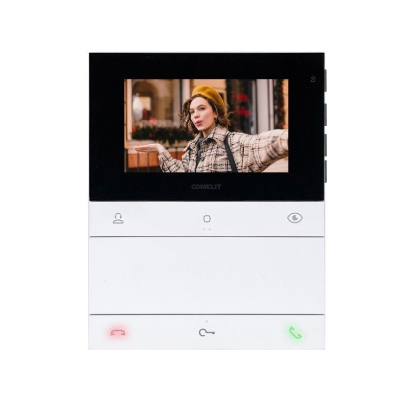 Monitor modelo CHRONOS con pantalla a color de 4,3" manos libres, compatible con sistemas SIMPLEBUS2.