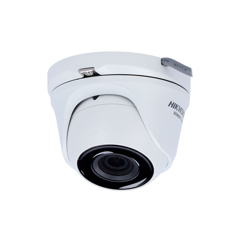 Cámara domo 5MP HiWatch HWT-T150-M - 4 en 1, lente 2.8 mm, IR 20 m