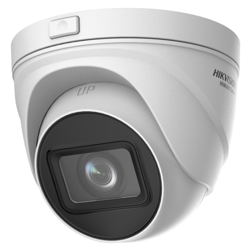 Cámara IP turret HiWatch HWI-T640HA-Z - 4 MP, lente motorizada, IR 30 m, PoE