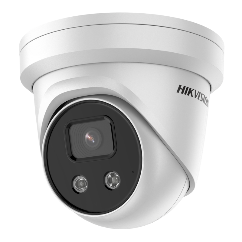 Cámara IP domo, 8MPx, IR 40mts, 2.8mm, H.265+, PoE802.3af.  IP67, Motion Detection 2.0 de humanos y vehículos