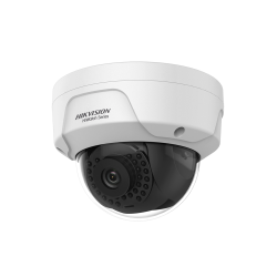 Cámara IP domo HiWatch HWI-D140H - 4 MP, lente fija 2.8 mm, IR 30 m, PoE, IP67 IK10