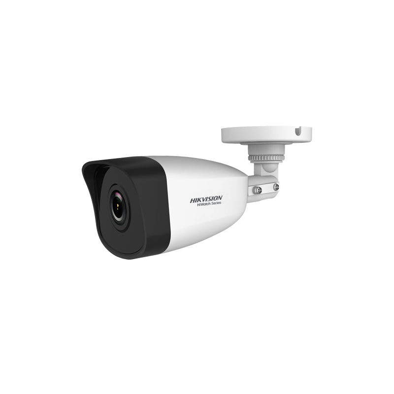 Cámara IP bullet HiWatch HWI-B140H - 4 MP, lente fija 2.8 mm, IR 30 m, PoE, IP67