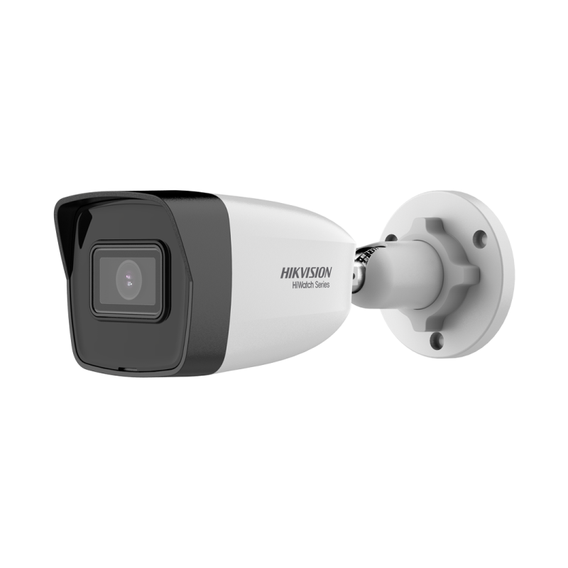 Cámara IP bullet HiWatch HWI-B140HA - 4 MP, lente fija 2.8 mm, IR 30 m, PoE, IP67