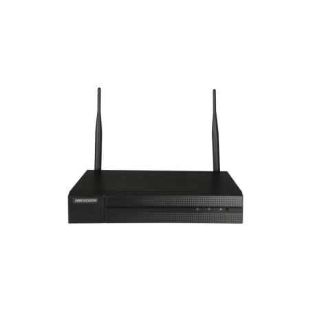 Grabador NVR HiWatch HWN-2104MH-W - 4 canales IP 4 MP, WiFi integrado, ancho de banda 40 Mbps
