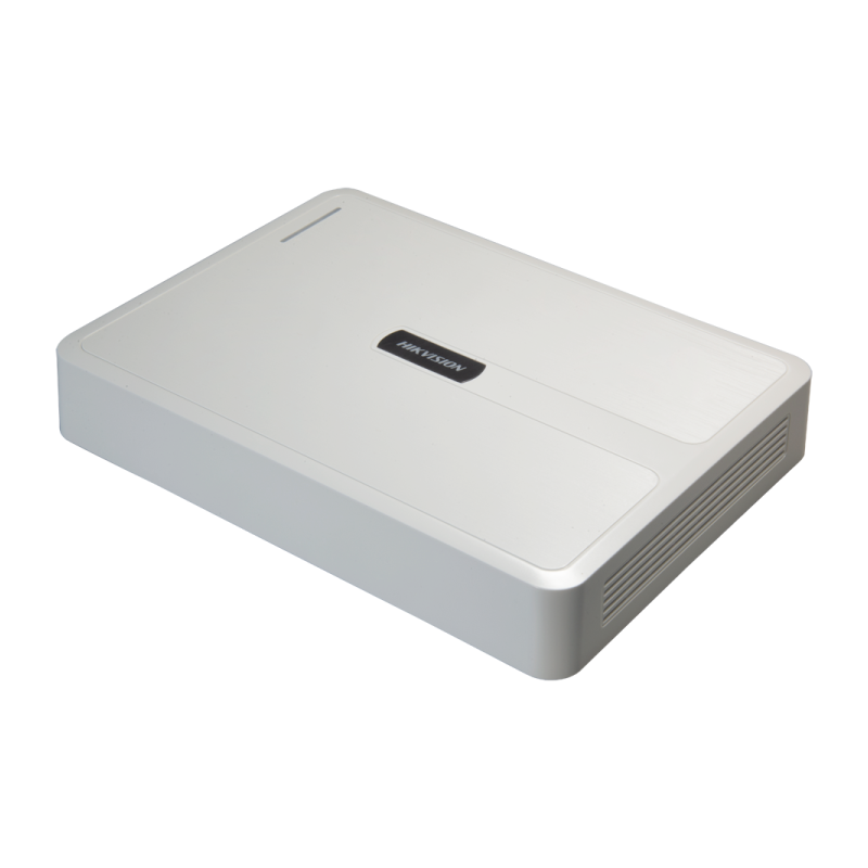 Grabador NVR HiWatch HWN-2108H-8P - 8 canales IP 4 MP, 8 puertos PoE, ancho de banda 60 Mbps