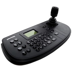 Teclado de control Hikvision DS-1006KI - Pantalla táctil 7 , joystick 3 ejes, PoE, USB, HDMI, control DVR/NVR/PTZ