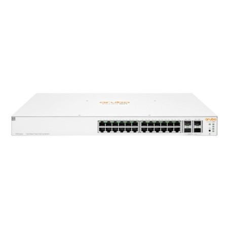 Switch Gestionable Capa 4, 24 puertos 10/100/1000 PoE, 195W, x4 puertos SFP+ ,para rack 19"