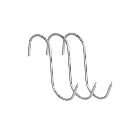 Blister 3 Ganchos Carnicero Inoxidables N 12