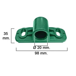 Cojinete Para Carretilla Obra Amarilla / Verde