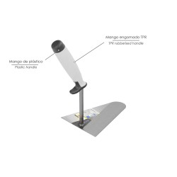 Paleta Wolfpack Plus Mango de Goma 344  180x125mm.