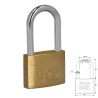 Candado Laton Arco Largo 50 mm.
