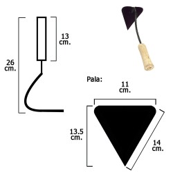Almocafre Artesano Mediano