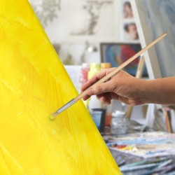 Pincel Brico Redondo Cerda Blanca N12