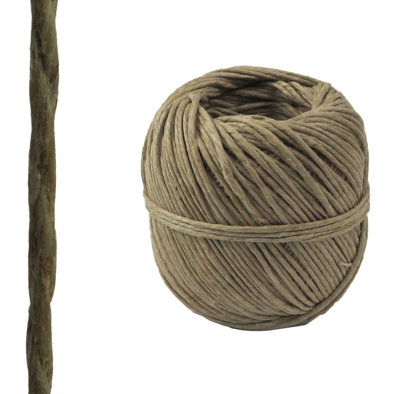 Hilo Bramante Cañamo Pulido N 4   (Bobina  50 Gramos) Ø 1,5 Mm.