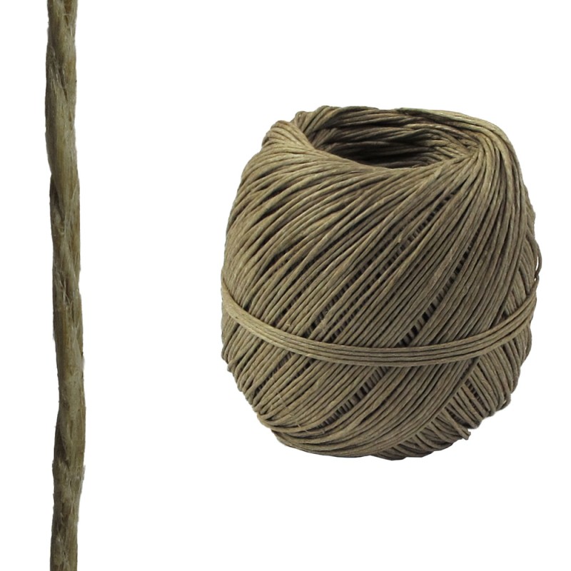 Hilo Bramante Cañamo Pulido N 6   (Bobina  50 Gramos) Ø 0,9 Mm.