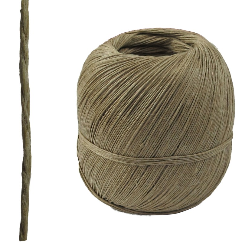 Hilo Bramante Cañamo Pulido N10   (Bobina 100 Gramos) Ø 0,4 Mm.