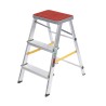 Escalerilla Aluminio 3 peldaños Uso Doméstico