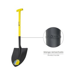 Pala Mango Fibra Vidrio Punta Mango Muleta N 3