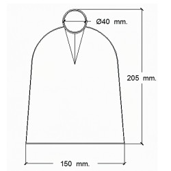Azada Forjada Sin Mango    96/  750 Gramos