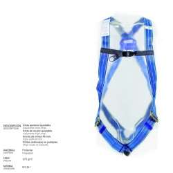 Arnes Anticaidas Kit Seguridad N 1 (4 piezas) EN361
