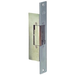 Cerradura JIS Electrica 12 Voltios 832-901g Frente Gris