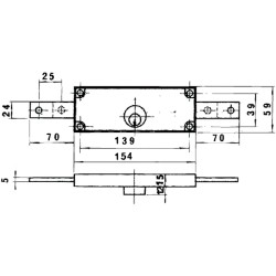 Cerradura Lince 5511         Bicromatada