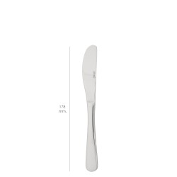Cuchillo Pala Untar Matisse  18/10 Caja 12 unidades
