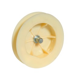 Disco Persiana Plastico Espiga Metal 120x40 mm. Cinta 18 mm.