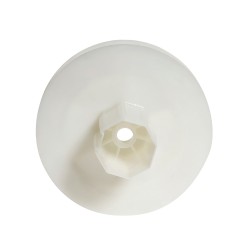 Disco Persiana Plastico Compacto para Rodamieto 120x40 mm.  Cinta 18 mm.