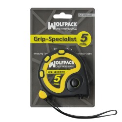 Flexometro 5 Metros Con Freno Wolfpack Grip Special