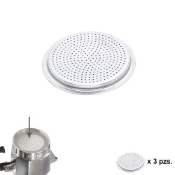 Filtro Cafetera Aluminio Classic / Inducción 12 Tazas (3 Unidades)