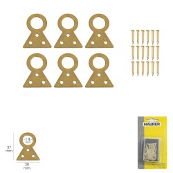 Cuelga Cuadros Fijo N2 (Blister 6 piezas)