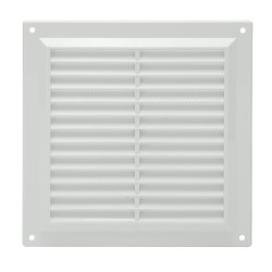 Rejilla Plastico Sobreponer Con Malla Posterior 20x20 cm.